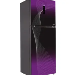 Haier Purple Inverter Refrigerator HRF 438IFRA Glass Shelf purple 1
