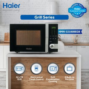 Haier 32L Microwave Oven HMN-32100BEGB