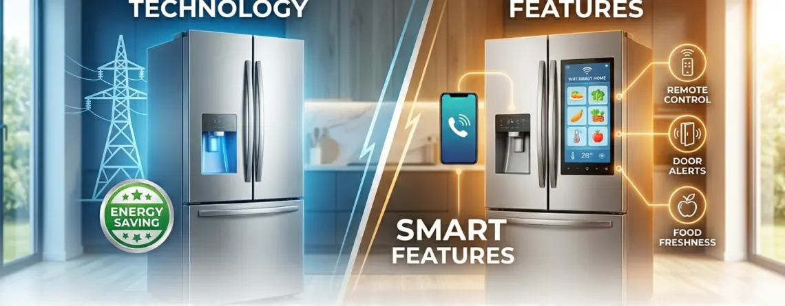 samrt refrigerator vs conventional inverter