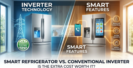 samrt refrigerator vs conventional inverter